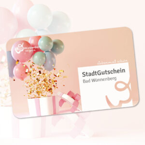 StadtGutschein Geschenk