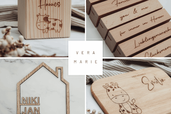 Bild 1 von Vera Marie Lasergravuren